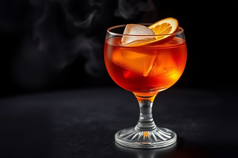 Smoked Old Fashioned